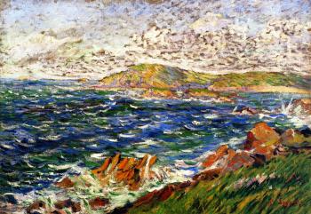 Reproductions of Paul Signac's painting,Still Northwest Breeze, Reproductions of Paul Signac's painting,Still Northwest Breeze,
